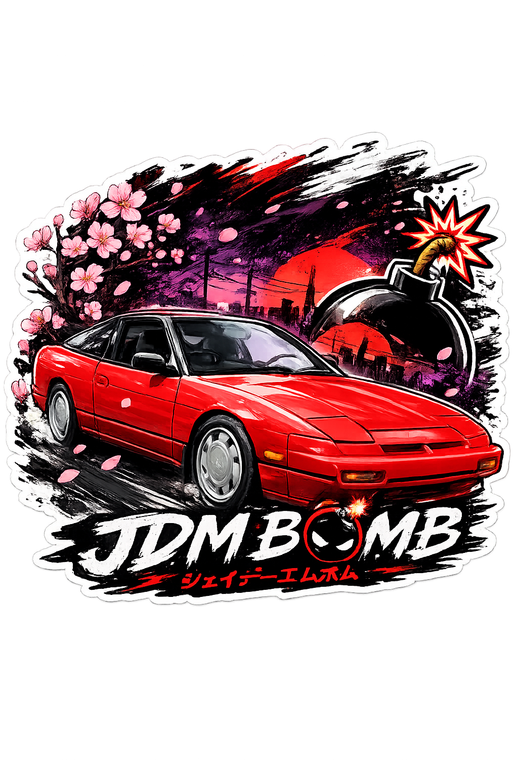240sx JDM Vinyl Sticker | JDM Bomb