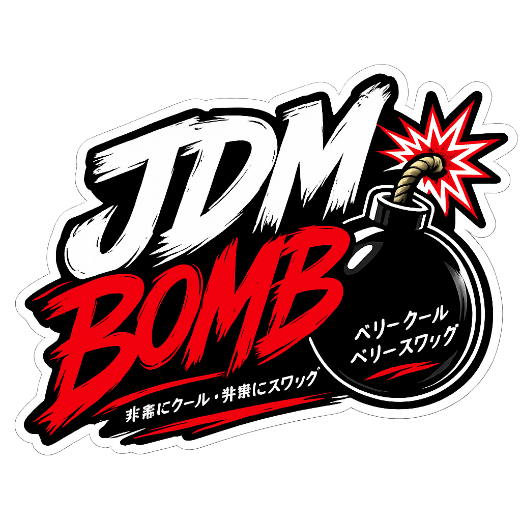 JDM Bomb Logo Sticker