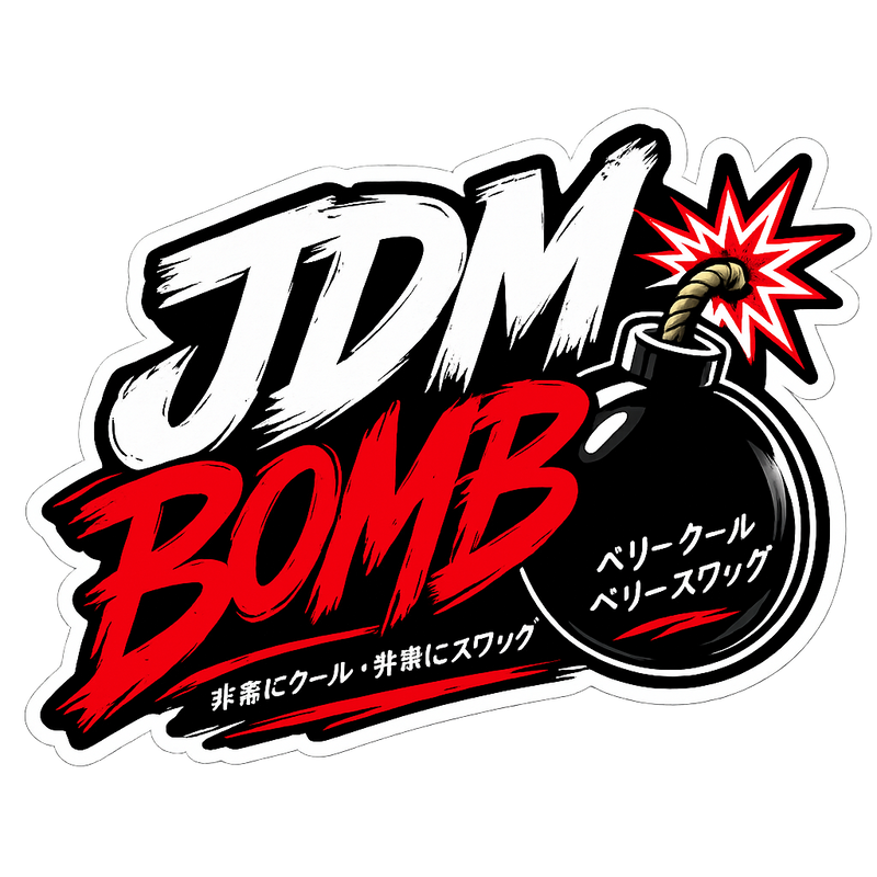 JDM Bomb Logo Sticker